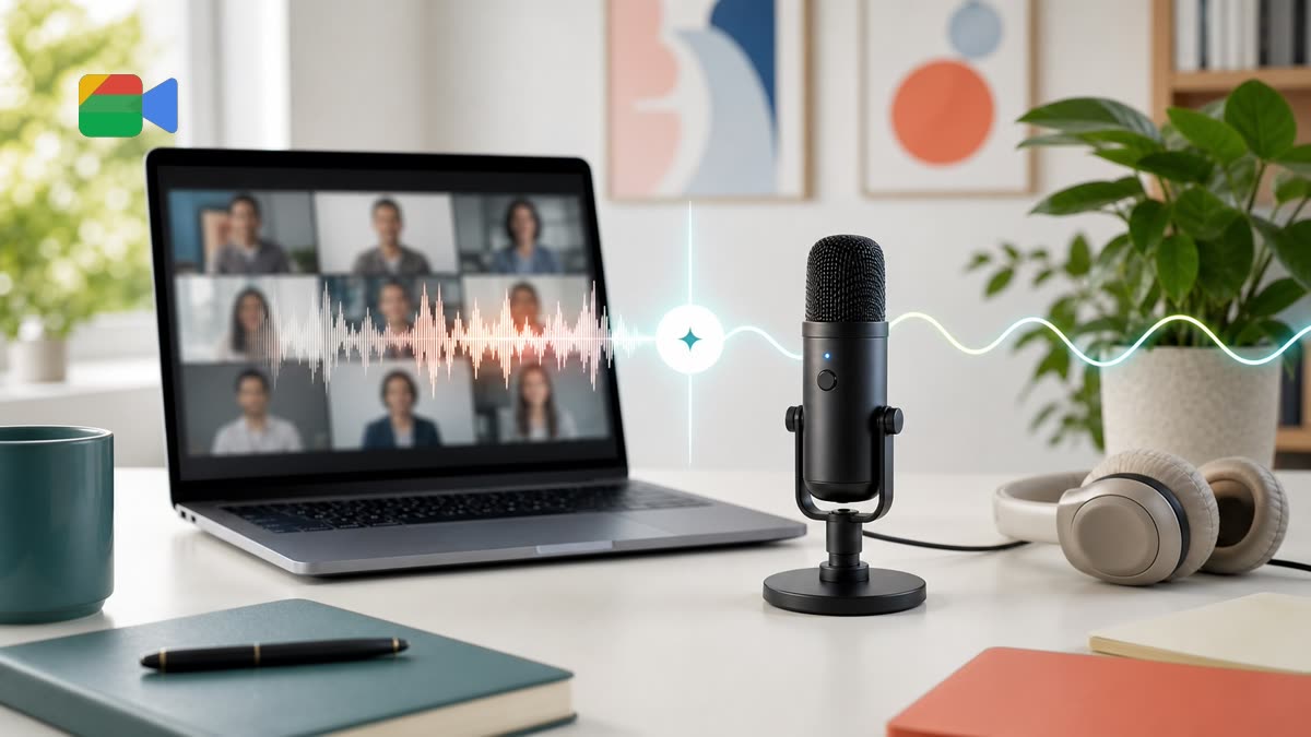 Clean Google Meet Recording Audio