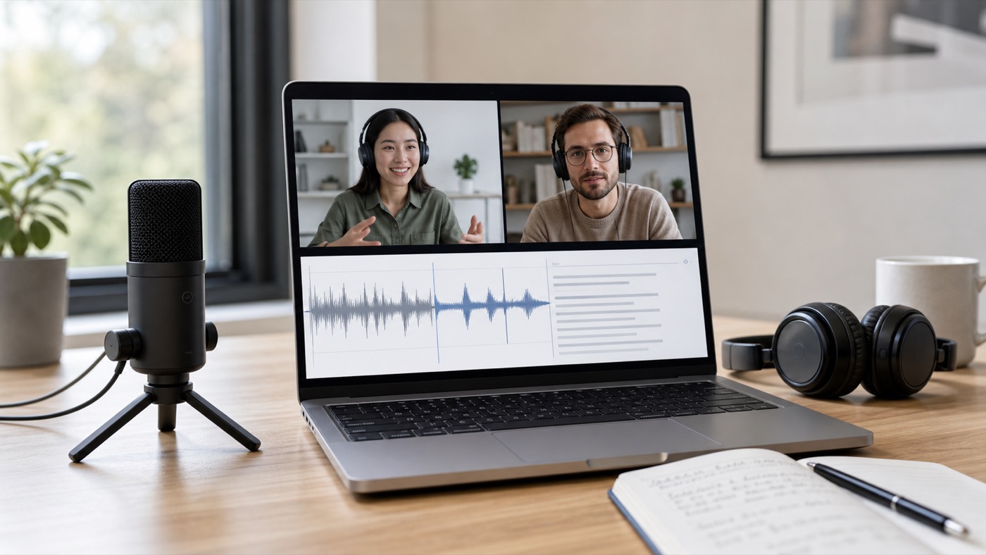 Clean Interview Audio