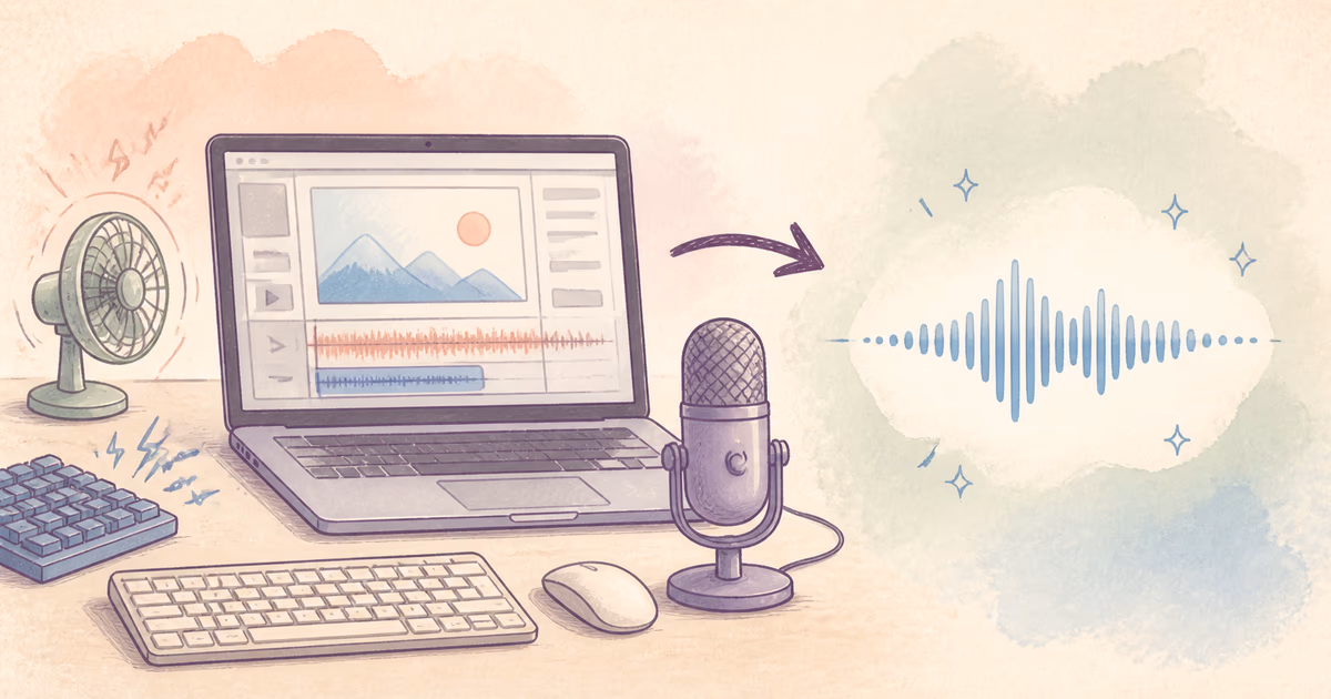 Clean Screen Recording Audio Online