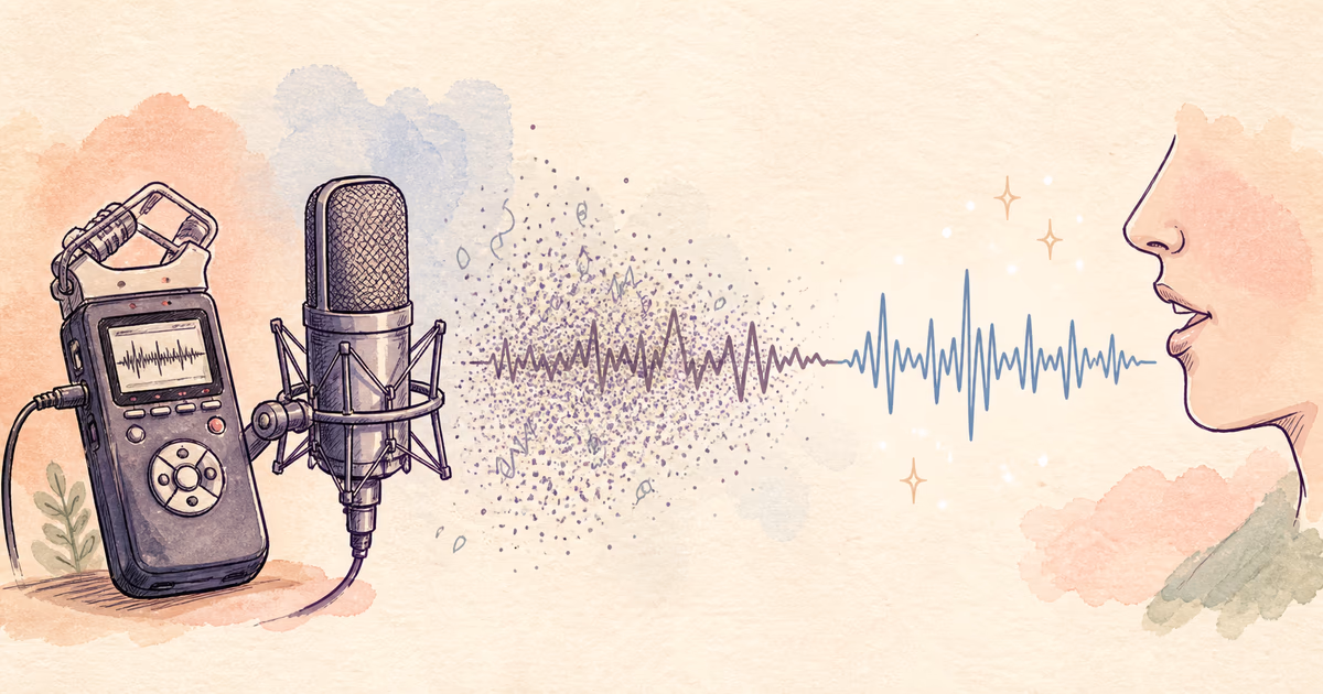 Clean Up a Voice Recording Online